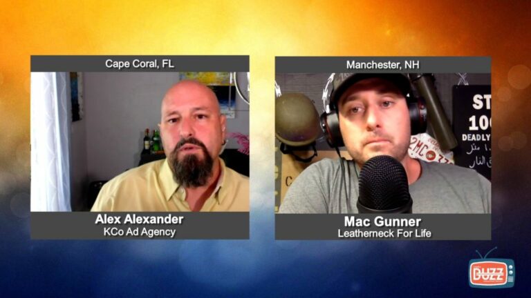 “Buzz On Veterans” with Mac Gunner from Leatherneck For Life