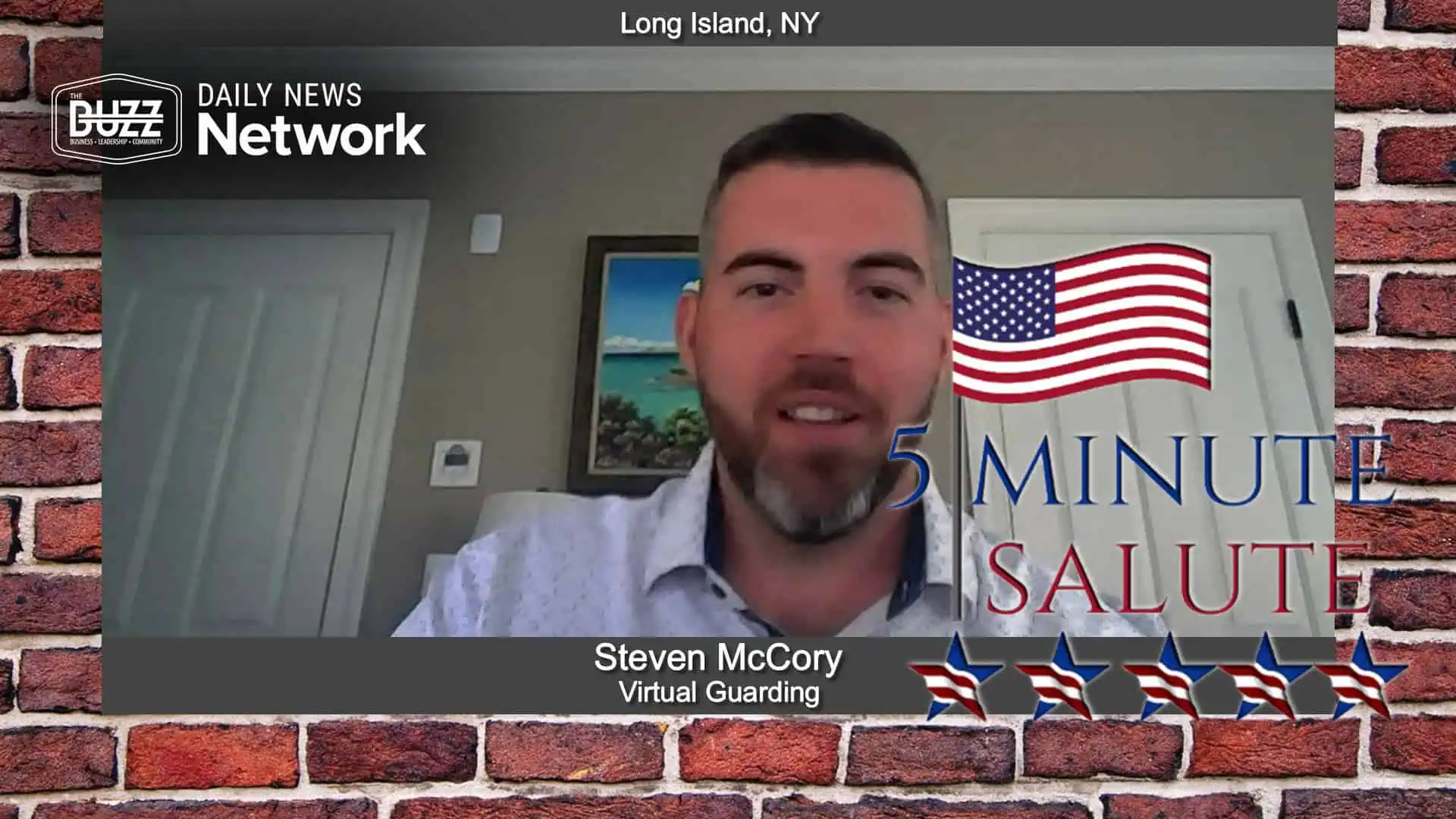 5 Minute Salute with Steve McCory of Virtual Guarding