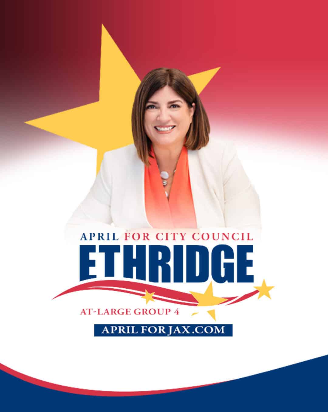 April Ethridge | Candidate for City Council At-Large Group 4