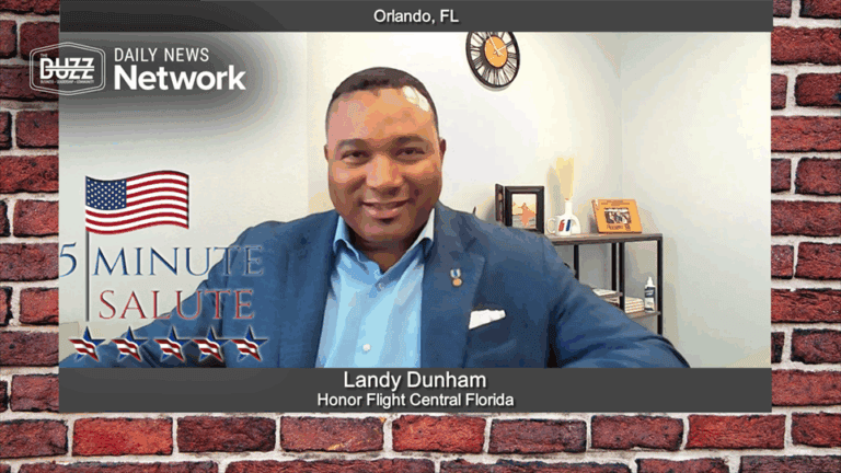 MAVD: 5 Minute Salute with Landy Dunham of Honor Flight Central Florida