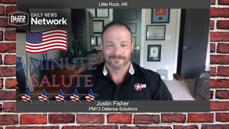 MAVD: 5 Minute Salute with Justin Fisher of PM13 Defense Solutions