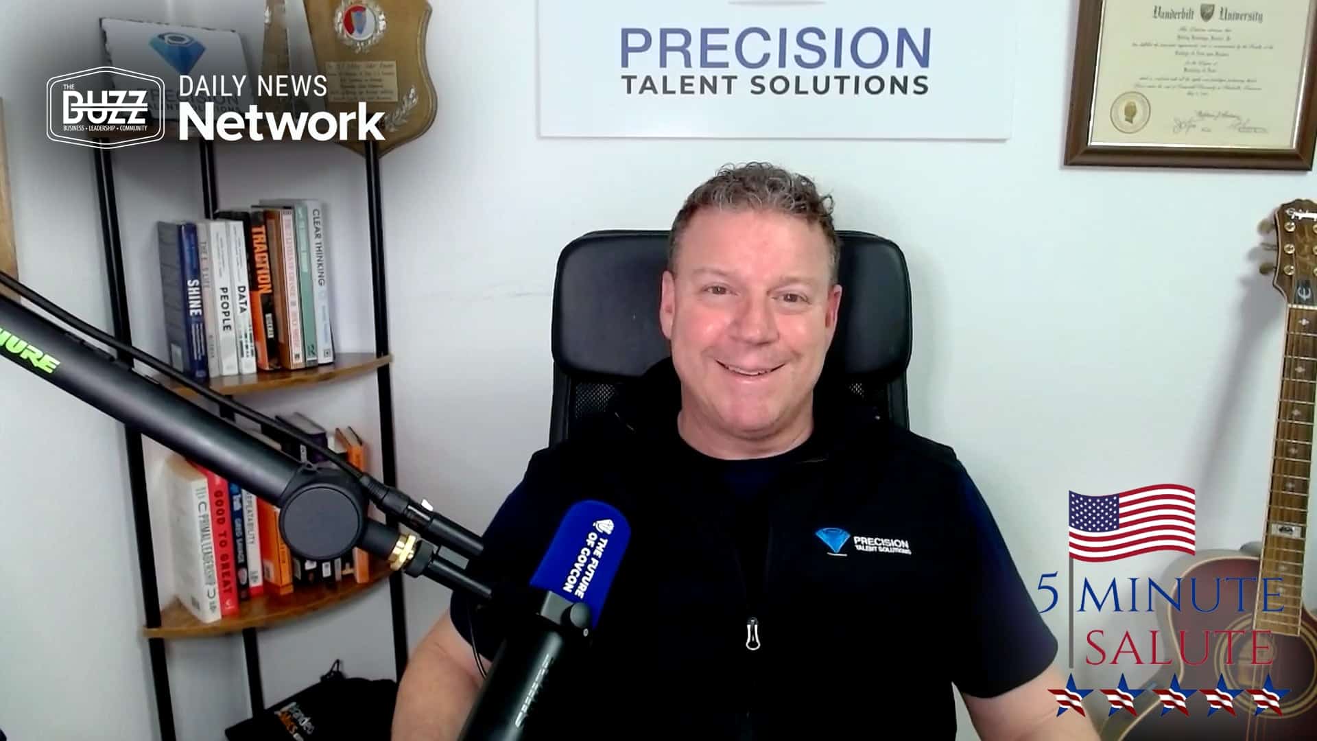 5 Minute Salute with Jake Frazer of Precious Talent Solutions